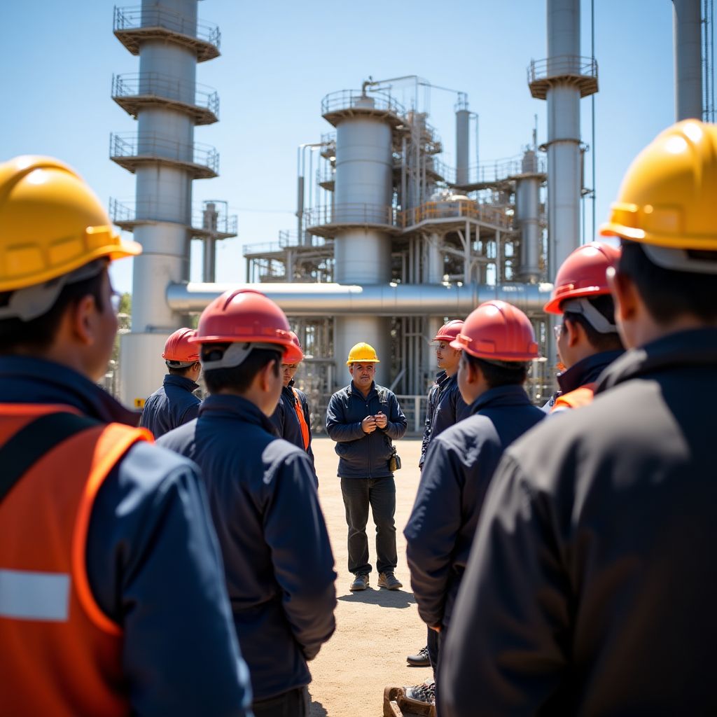 Visita técnica a refinería